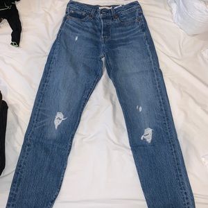 wedgie fit levis jeans